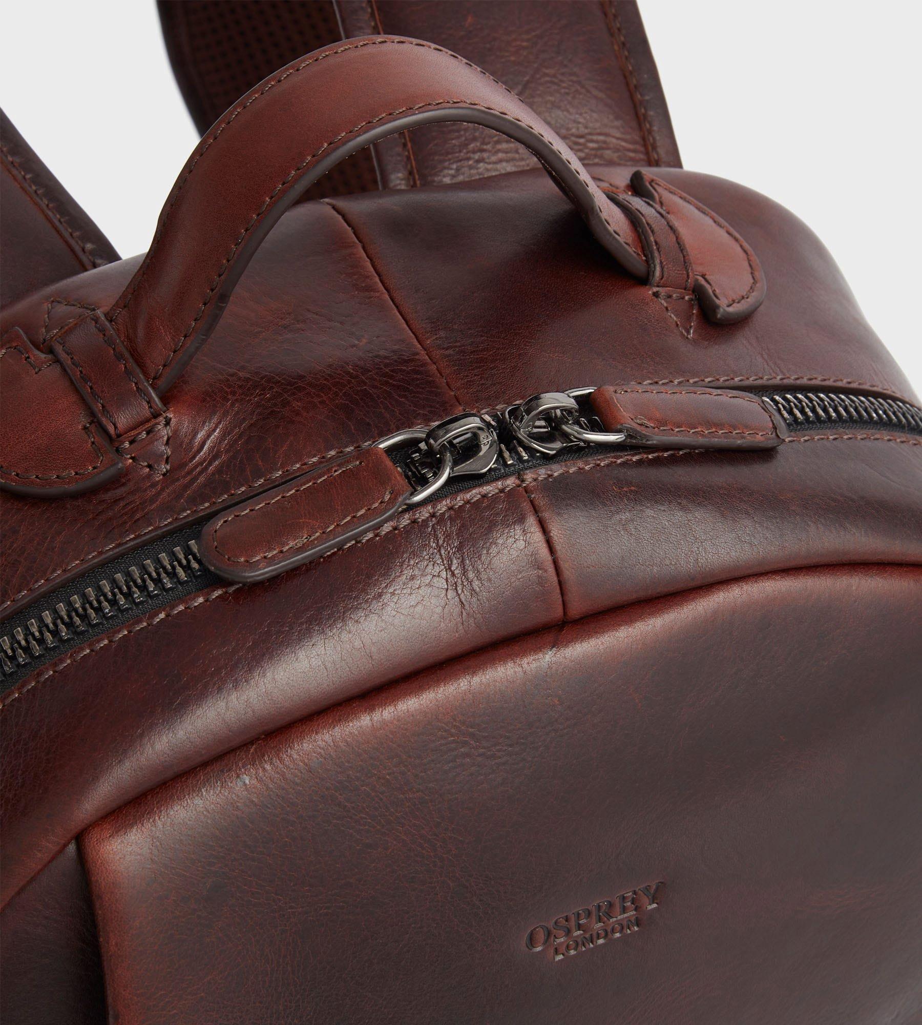 Osprey london shop leather backpack